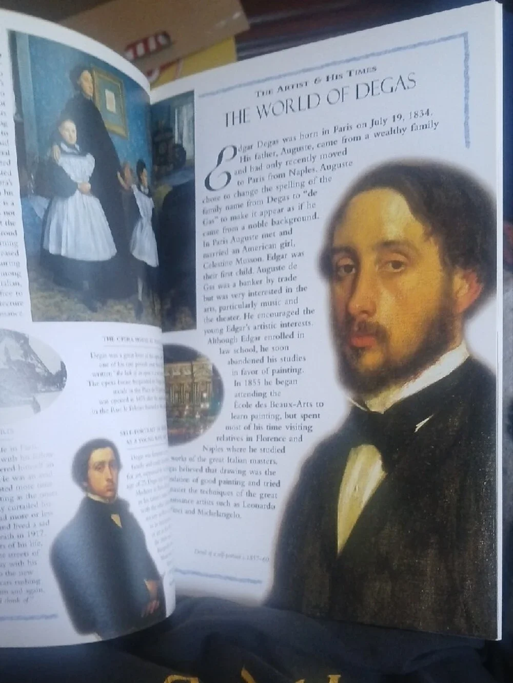 Degas: The Invisible Eye Great Artists Book